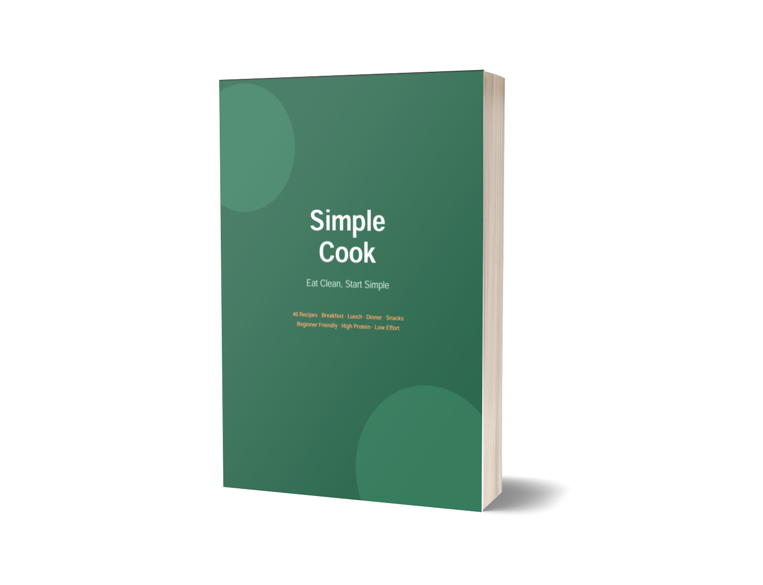 SImple cook e-book